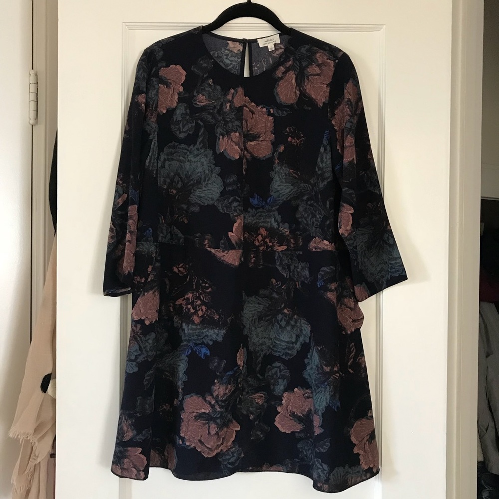 Aritzia floral swing dress
